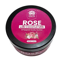 Kaaya Natural Rose With Coconut Milk Whipped Body Butter- 50 g-19
