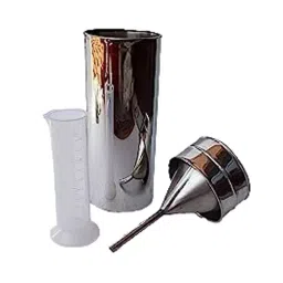 WKM 12 x 4 inch Galvanised Stainless Steel Rain Gauge KT145AT-31