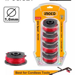 Ingco 1.6 mm Diameter and 5 m Length Line Spool For Bush Cutter, ALS1602 (Set of 4) image 2