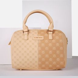 Allen Solly Woman Printed PU Oversized Bowling Satchel with Cut Work-22