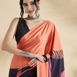 RACHNA Block Print Saree image 2