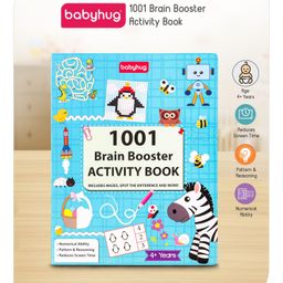 Babyhug 1001 Brain Booster Activity Book - English-18