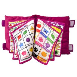 OPINA Pillow Cum Cloth Book Pink - English Hindi-27