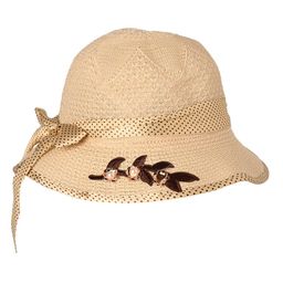 Kid-O-World Polka Printed Piping Hat -Cream-image-96