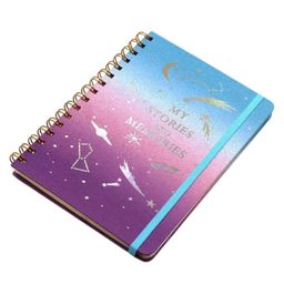 Rushabh Novelty Notebook 1802-3 Blue with Purple 80-Pages Ruled-23