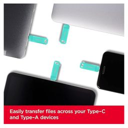 SanDisk Type C PenDrive 64GB for Mobile Ultra Dual Drive Go Card can be used directly in the phone Perfect for recording & watching (Mint Green) image 2