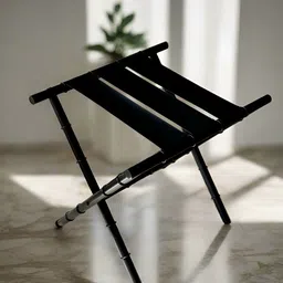 Mason Home Naples Black Foldable Luggage Rack-32