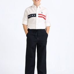 U.S. Polo Assn. Kids Boys Relaxed Trousers-picture-32