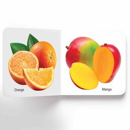 dreamland publications Dreamland Fruit Board Book for Children Easy to Hold Early Learning Picture Book to Learn Fruit Lovely Board Book Series - English image 4