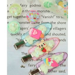 Yellow Bee Resin Craft Set with Mixed Beads and Glitter Sequins, 2 Sets, Pink & Blue image 4