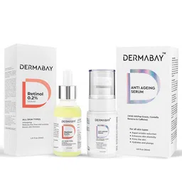 DermaBay Set Of 2 Retinol 0.2% Serum & Anti-Ageing Elixir Combo-30ml Each-image-31