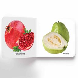 dreamland publications Dreamland Fruit Board Book for Children Easy to Hold Early Learning Picture Book to Learn Fruit Lovely Board Book Series - English image 5