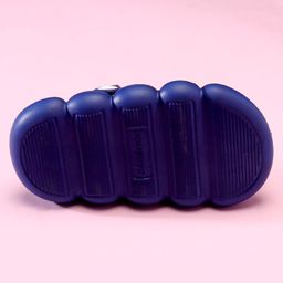 Babyoye Clogs with Backstrap Closure & Game Theme Applique - Royal Blue image 5
