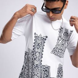 glitchez Urban Dope Printed Oversized T-shirt-image-6