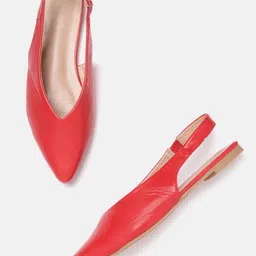 Allen Solly Women Red Solid Mules-image-55