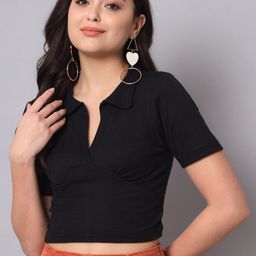 AAHWAN Black Crop Top-image-27