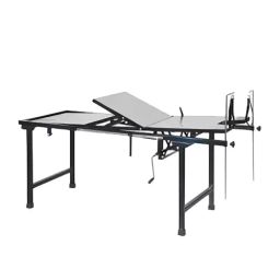 ABCO SURGICOS Mechanical Labour Table Stainless Steel Top with Mattress, AS-0003-image-24