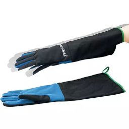 AS ONE Low Temperature Resistant Hand Gloves Fabric, Insulated Fleece Blue & Black Size L, CRYOKIT-550 10-14