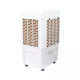 Wyzr Personal Air Cooler Automatic Swing 24 L Capacity with Honeycomb Pads Fan Size 330.2 mm Caster Wheels image 3
