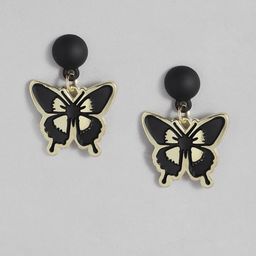 DressBerry Butterfly Shape Drop Earrings-image-0