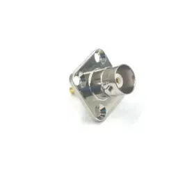 RS PRO BNC Connector 50 Ω Straight Flange Mount Coaxial, 2184242-41
