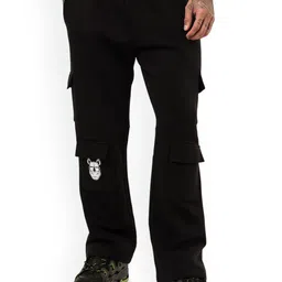 RHINO CULT Men Bootcut Fit Cargo Track Pants-picture-28