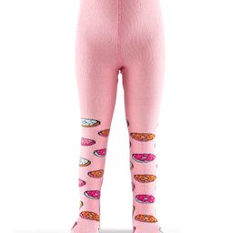 Cutewalk by Babyhug Non Terry Footed Anti Bacterial Watermelon Design Tights  - Pink-image-16