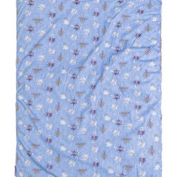 Enfance Nursery  4 Pieces Text Print Gadda Set - Blue image 2