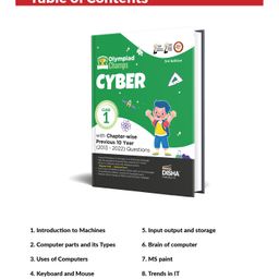 disha publications Olympiad Cyber Champs Class 1 - English image 2