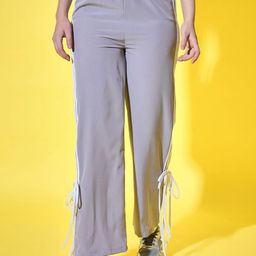 BUY NEW TREND Women Relaxed High-Rise Relax Fit Cargos Trousers-picture-47