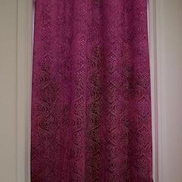IVAZA Violet Velvet Window Curtains-image-45