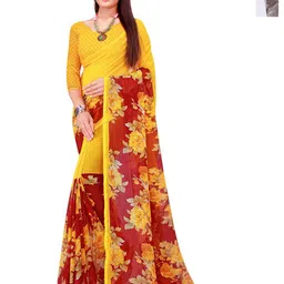 Moda Rapido Floral Pure Georgette Saree-picture-43