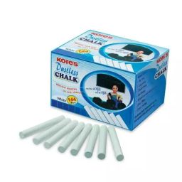 Kores Dustless Chalk BRITEMARK White- 144 Nos in Case of 18 boxes-14