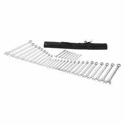 Westward Combination Wrench Set Steel Full Polish Offset, 54DF95-image-72