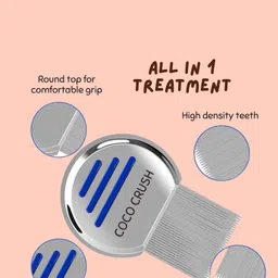 coco crush Coco Set Of 3 Stainless Steel Professional Lice Comb image 3