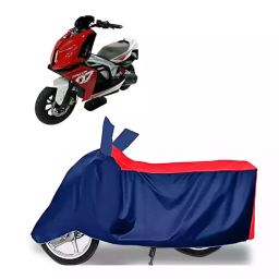 Auto Pearl Two Wheeler Cover with Bag for TVS Creon BS6, Red & Blue-image-74