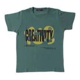 NeuVin Boys Typography Printed Round Neck Cotton T-shirt-picture-6
