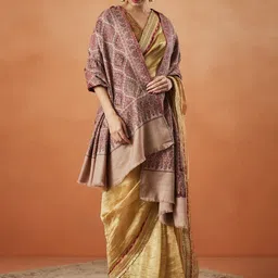 Pashmoda Women Paisley Woven Design Shawl-picture-33