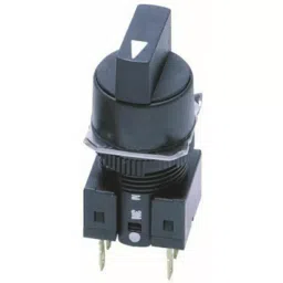 Omron Knob Type Selector Switch Round Type, A165S-T3A-10