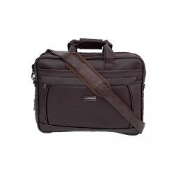 Airbak USA FB 504 Water Resistant Laptop Business Briefcase for Men & Women (Brown)-9