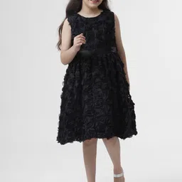 KATE & OSCAR Girls Sleeveless Fit & Flare Dress-image-48