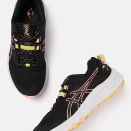 ASICS Women Woven Design Round-Toe Trabuco Terra 2 Running Shoes with Brand Logo Detail-36