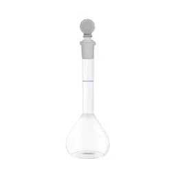Omsons Germany 200 ml Class A Wide Mouth Volumetric Flask with NABL 56/6-13