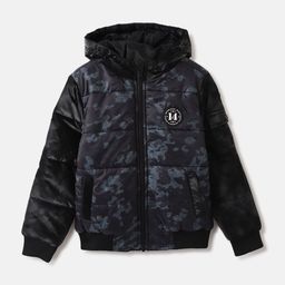 Blue Giraffe Boys Camouflage Puffer Jacket-image-93