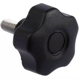 RS PRO Black Multiple Lobes Clamping Knob M8 Threaded Stud, 7027633-image-21