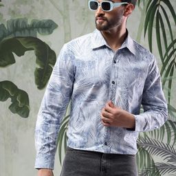 Kotty Men Floral Printed Casual Shirt-image-19