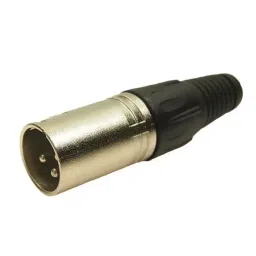 RS PRO Male Silver Contact Plating Cable Mount XLR Connector 3 Way, 2080606 (Bag of 2 Piece)-11