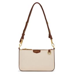 MIRAGGIO Ivory Solid Shoulder Bag-picture-49