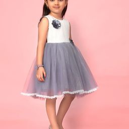 BAESD Net Fit & Flare Dress-30