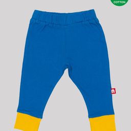 Nino Bambino Full Length Solid Colour Leggings - Blue-image-20